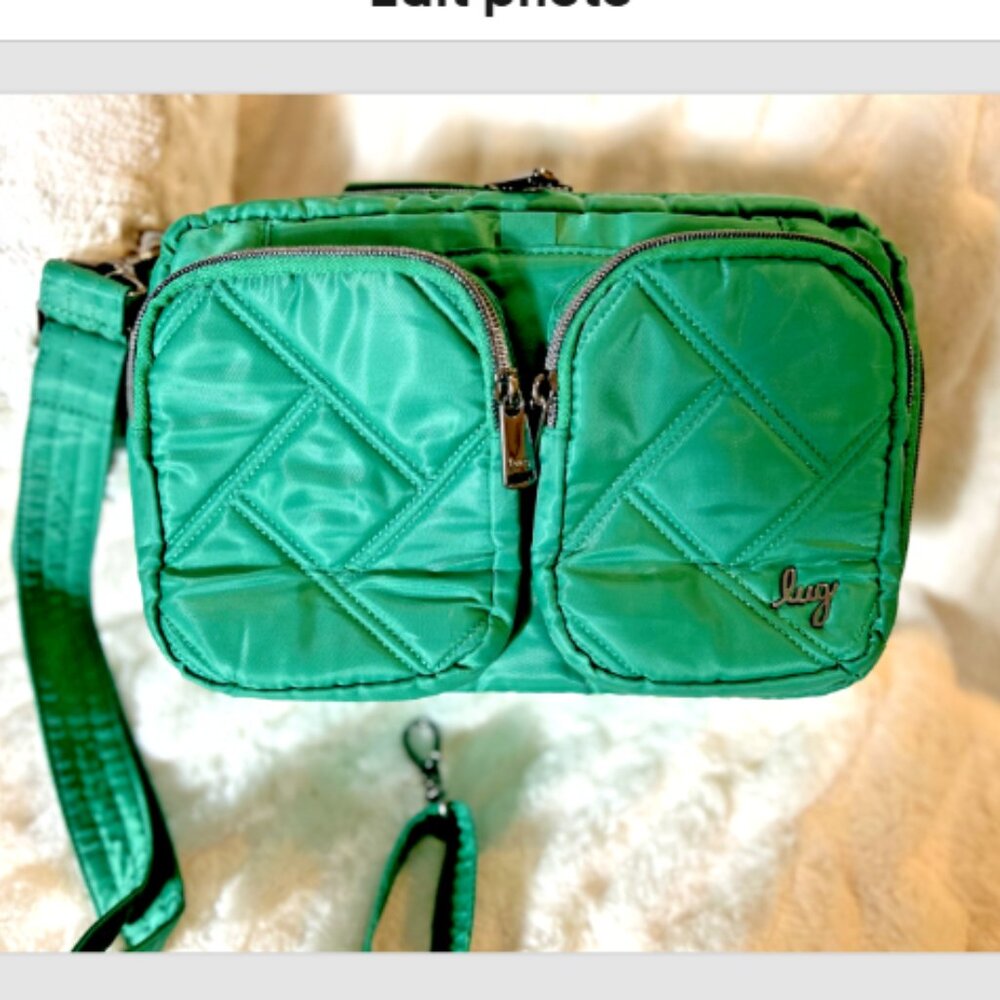 New Without Tags Lug Rider Crossbody Bag in Kelly Green